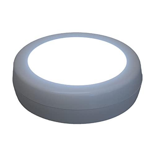 BL-PCCT-W3 Adjustable White LED Puck Light with Remote - 3PK