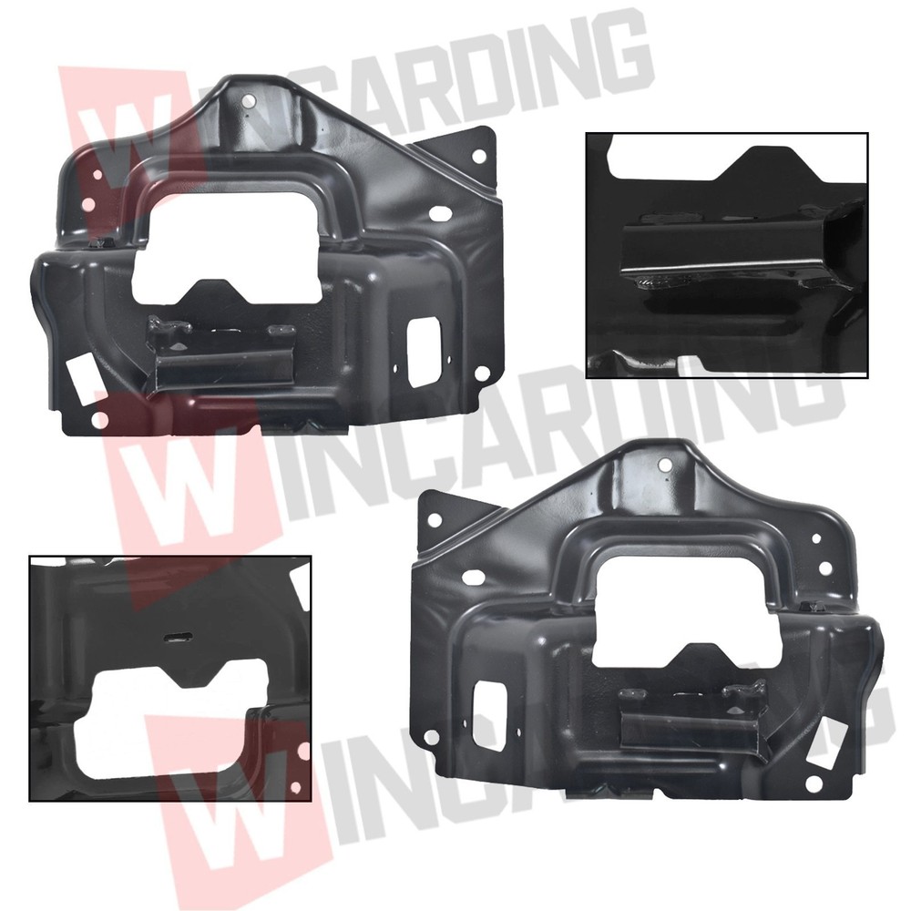 Front Bumper Support Mount Bracket Set For 2014-2015 Chevrolet Silverado 1500