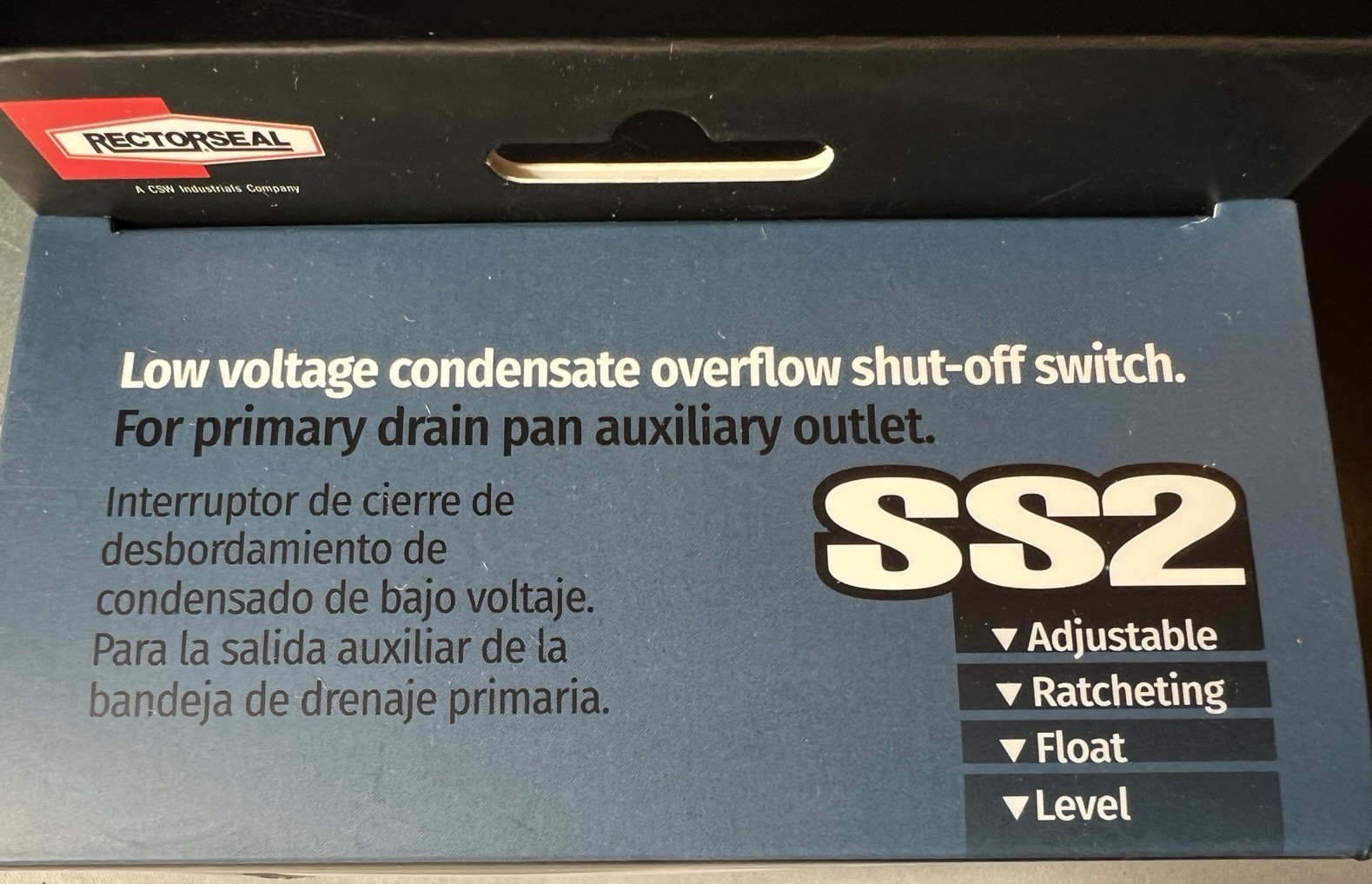 Rectorseal 97087 Safe-T-Switch SS2 Overflow Shut-Off Switch - NEW & SEALED