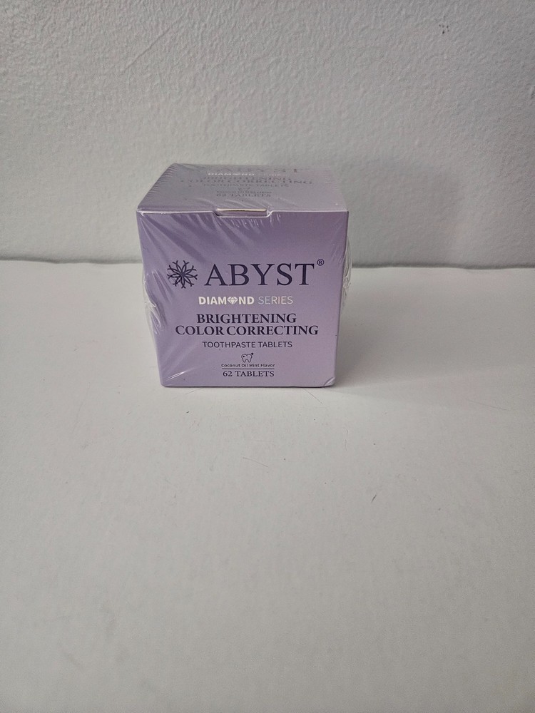 ABYST Brightening Color Correcting Toothpaste Tablets - 62 Tablets
