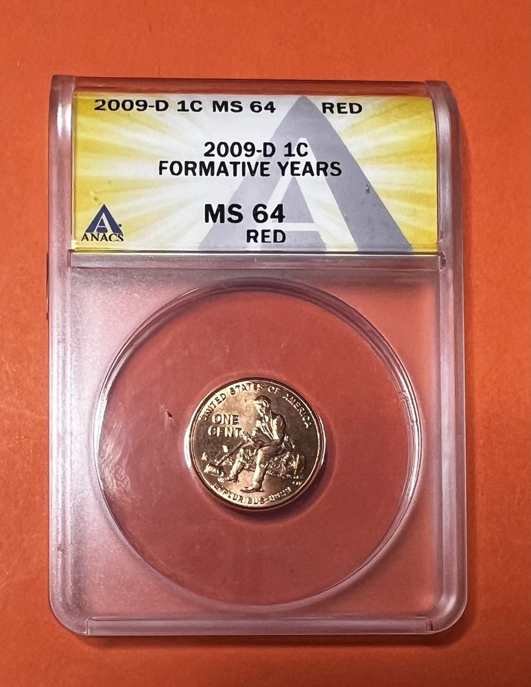 2009 D Formative Years Lincoln Cent Penny MS-64 RD