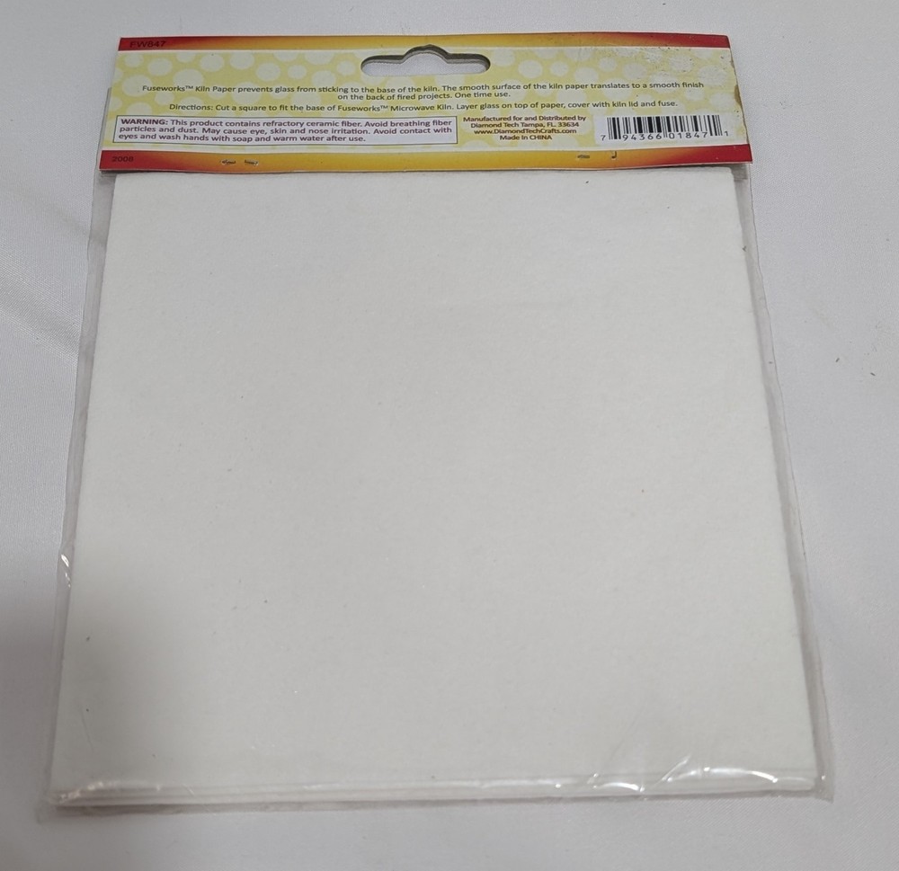 Fuseworks Kiln Paper NIP - 4 Sheets