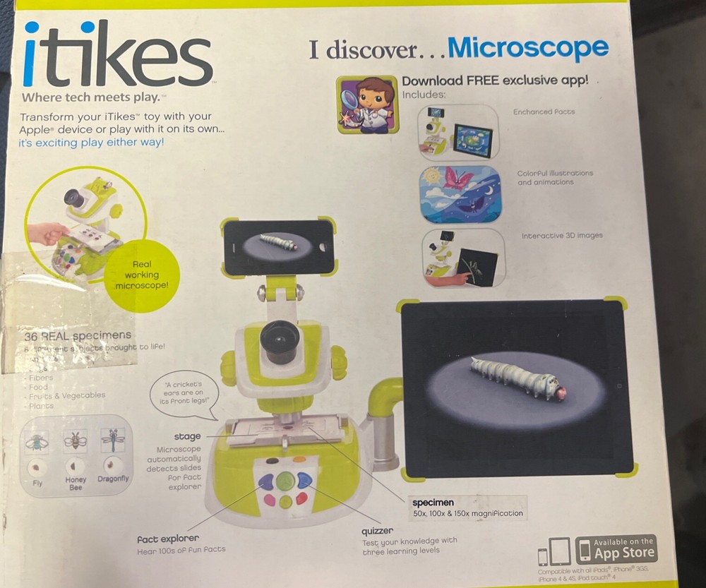 iTikes I Discover Microscope - Science Educational Play