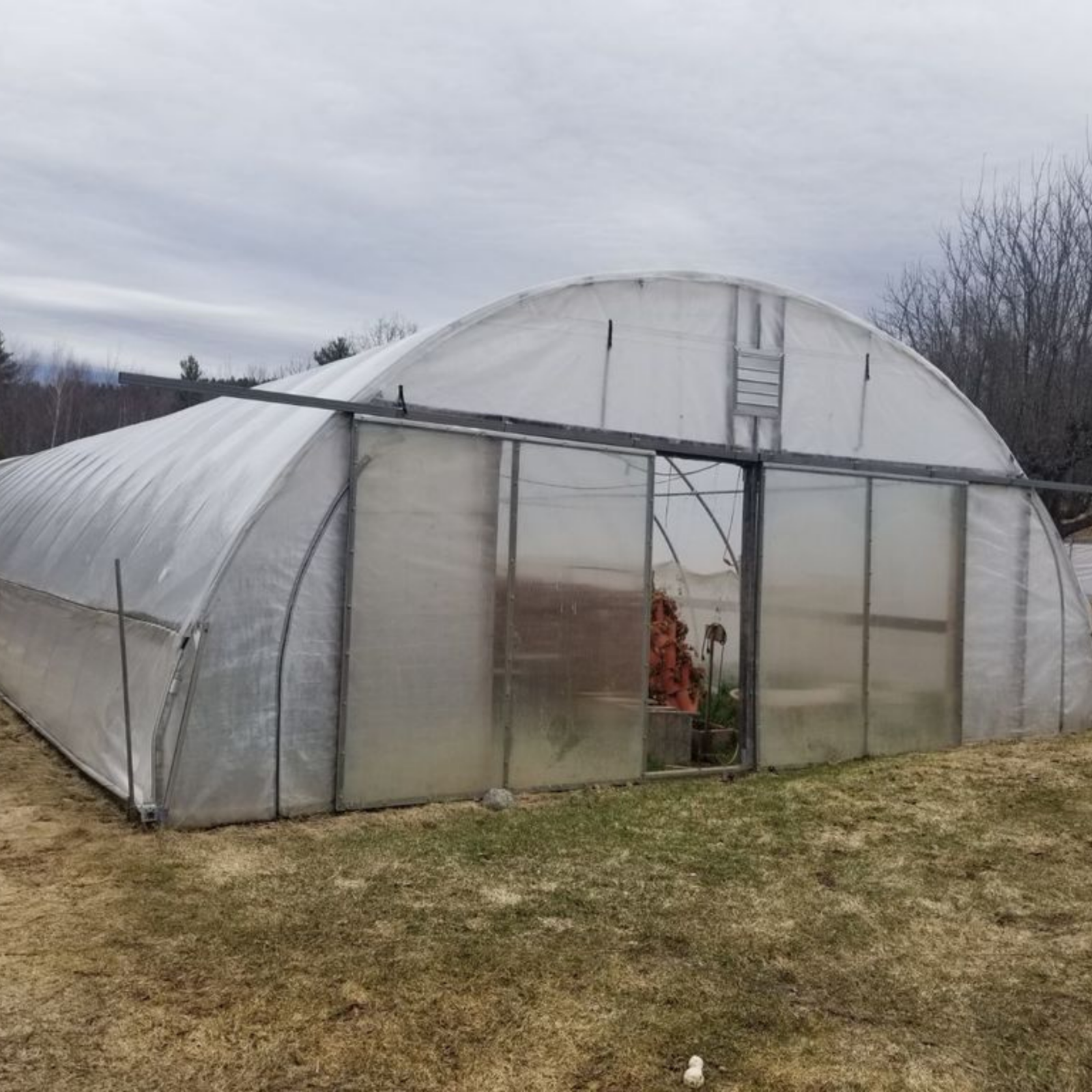 White PVC Greenhouse Clamps - 20 Packs