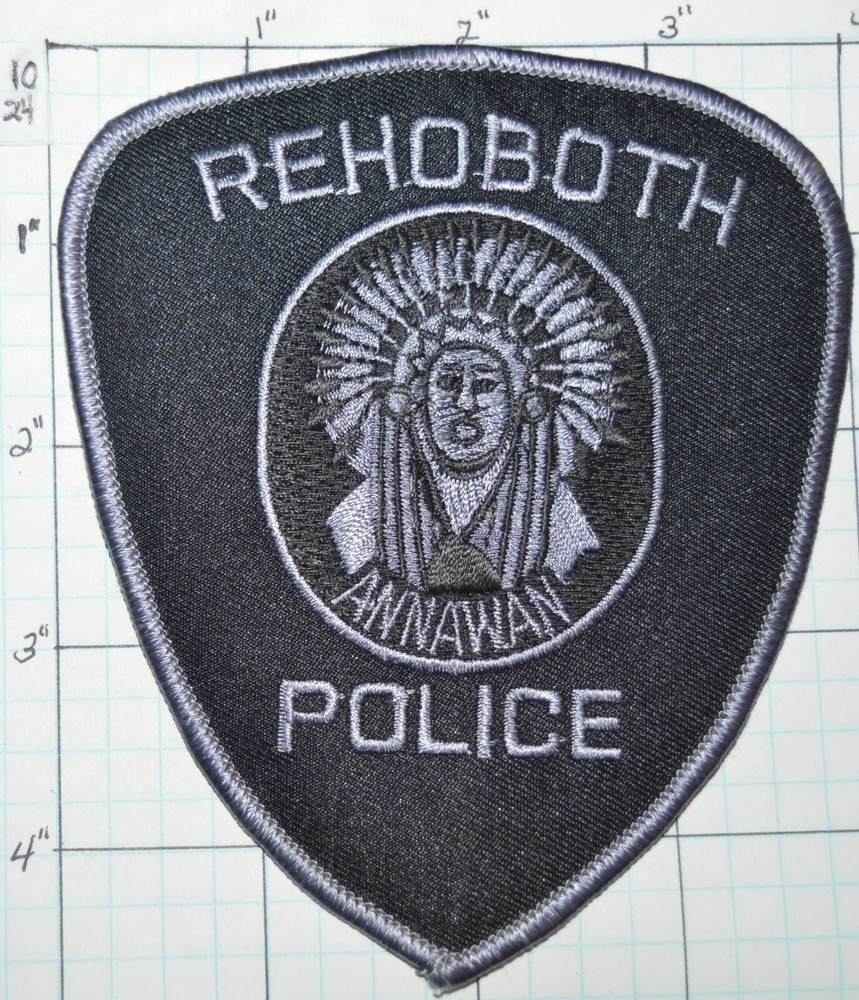 MASSACHUSETTS, REHOBOTH POLICE DEPT SUBDUED PATCH