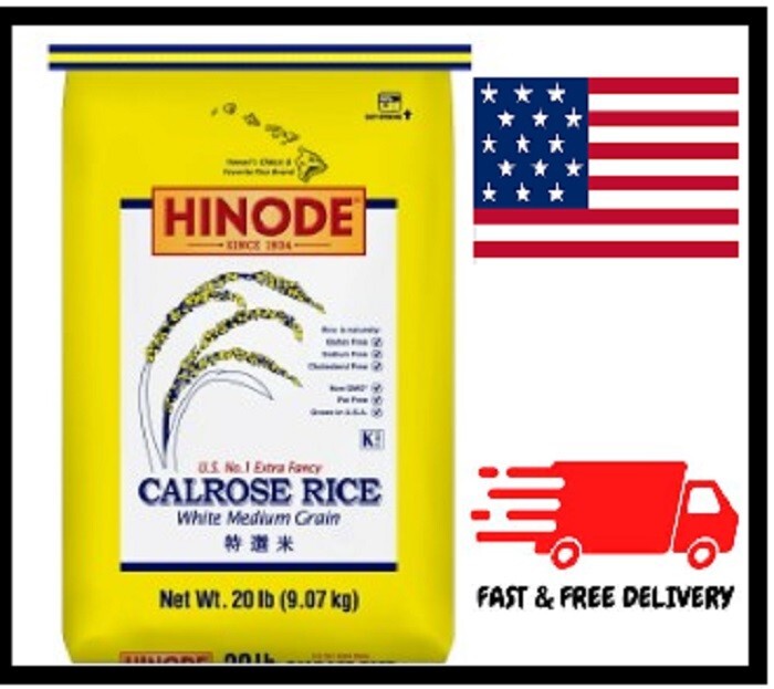Hinode Calrose Rice, 20 lbs