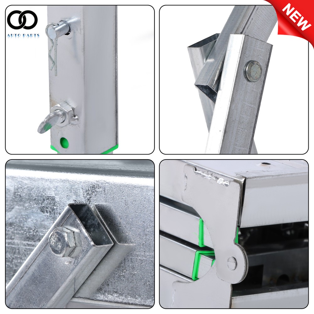 Scaffolding, Adjustable Height Work Platform Scaffold Tower Ladder Stool 1.6M