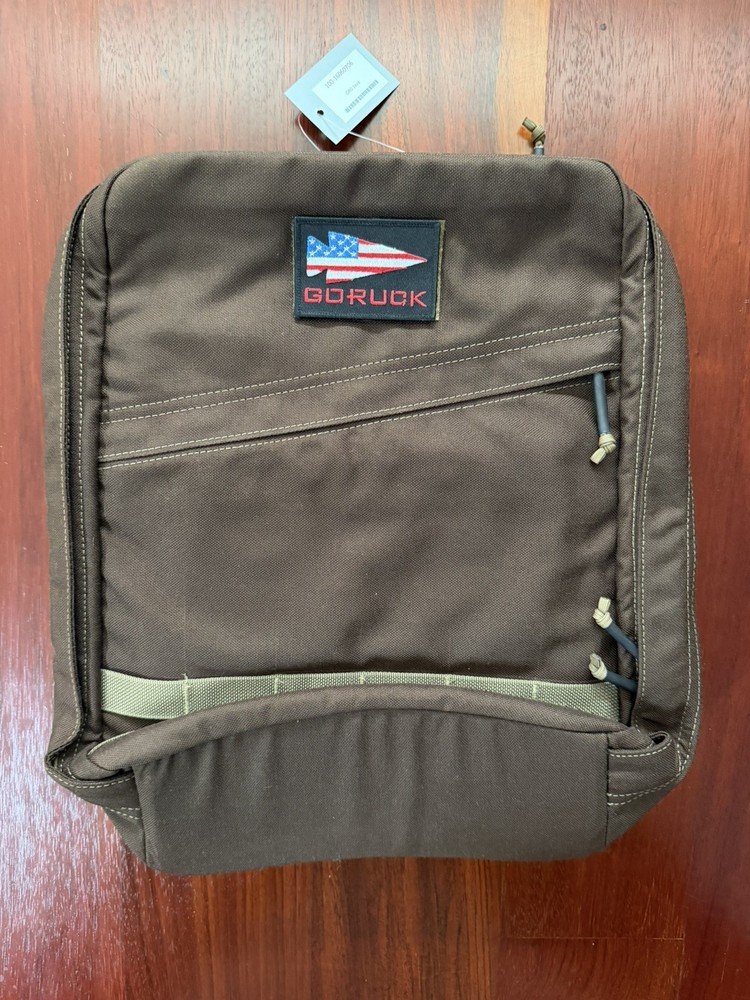 Goruck GR0 Java 16L 210D Back Panel (Echo) (NWT, Made In USA)