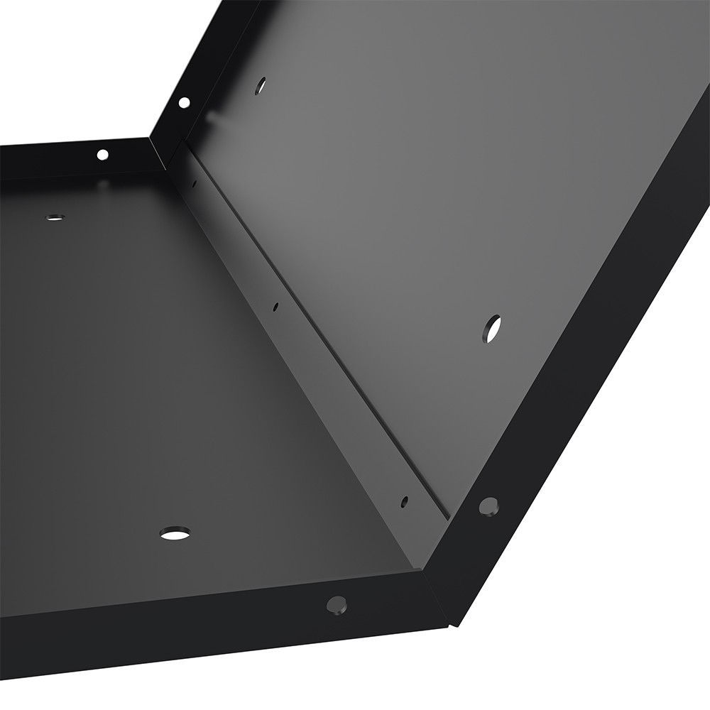 3PCS Firewood Rack Outdoor Indoor Fire Wood Rack -20 in. Hexagon Fire Log Holder