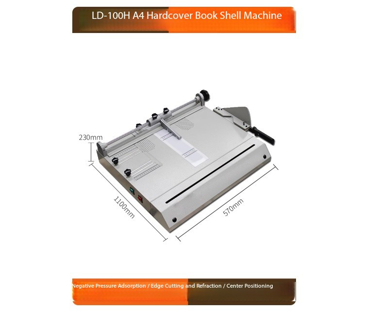 Multi-functional LD-100P with Press Groove Hard Cover Book Case Making Machine