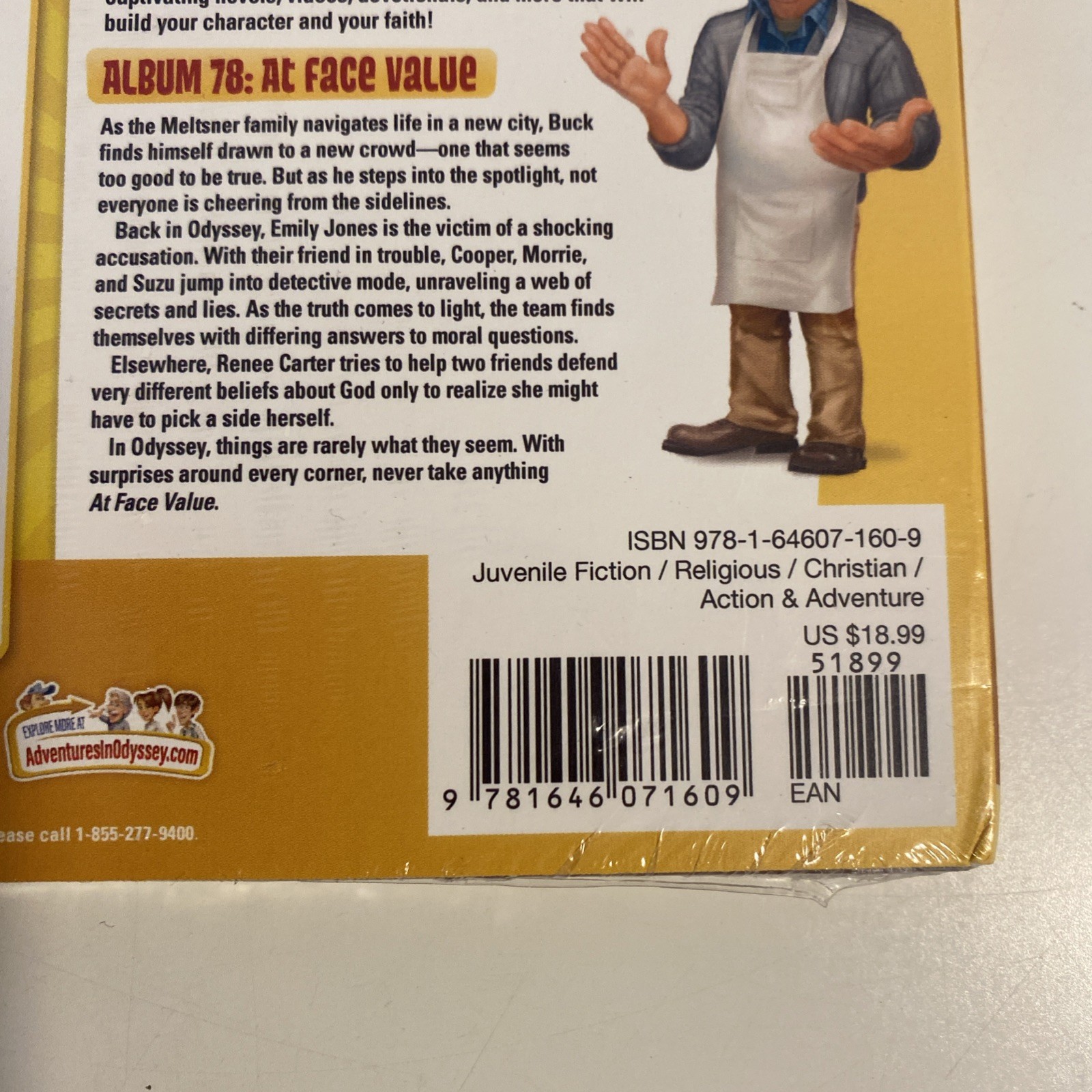 Adventures In Odyssey- At Face Value CD2025 Focus on the Family Christian