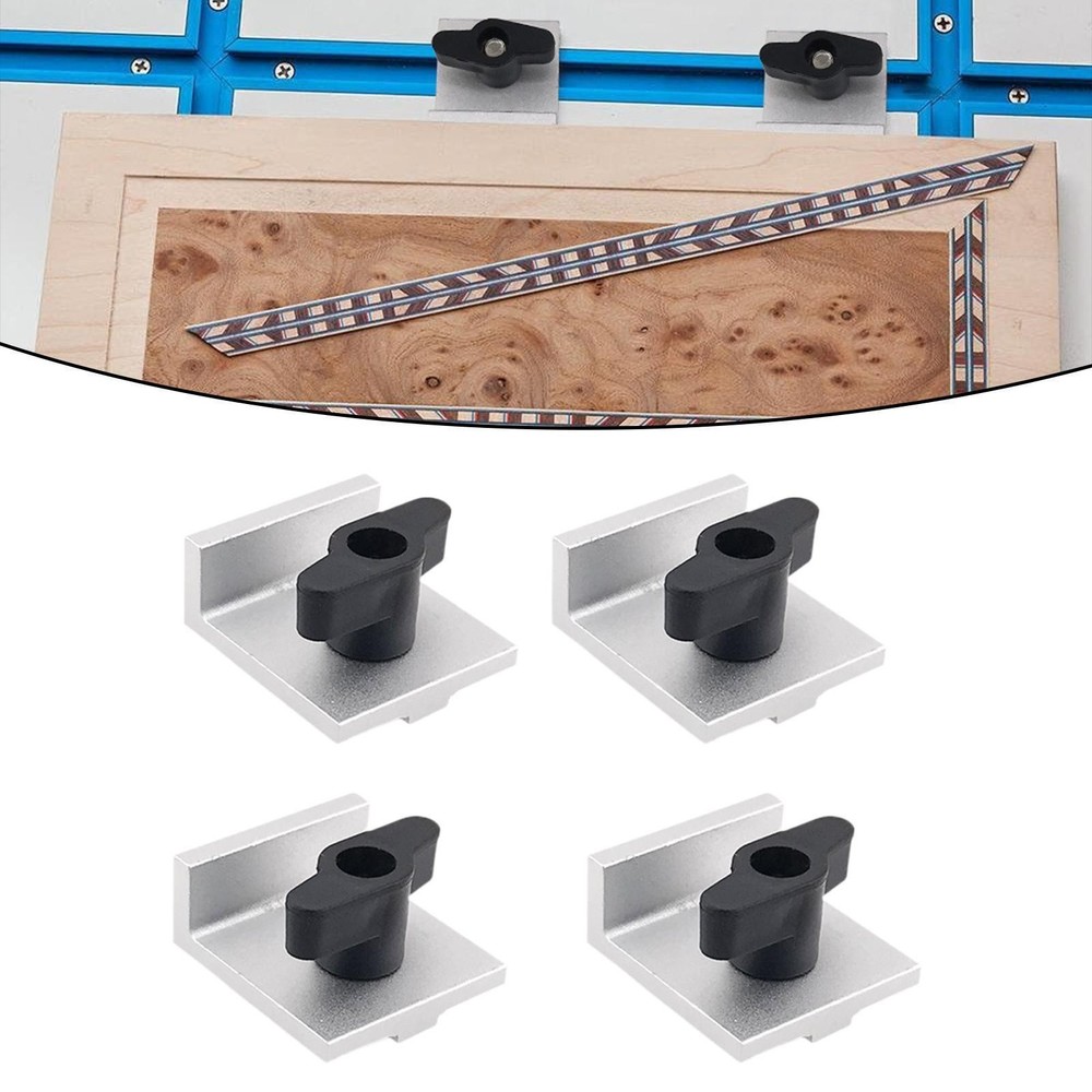 4x T Track Inline and Short Stop Kit Low Profile Multifunctional Universal T
