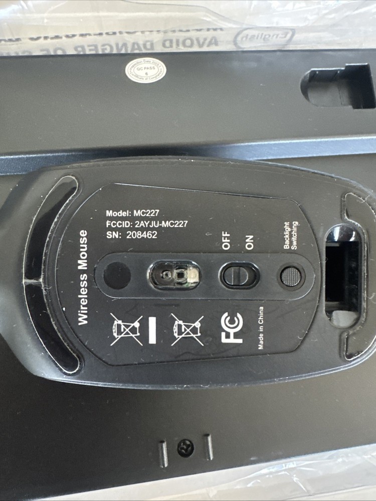 RGB KL1 Backlit Wireless Keyboard And Mouse Combo