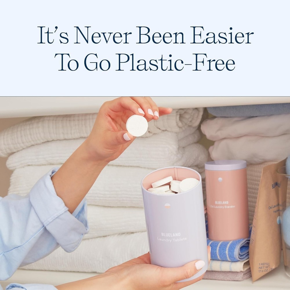 Gentle and Effective Laundry Tablet Starter Set - 61 Count, Eco-Friendly Choice