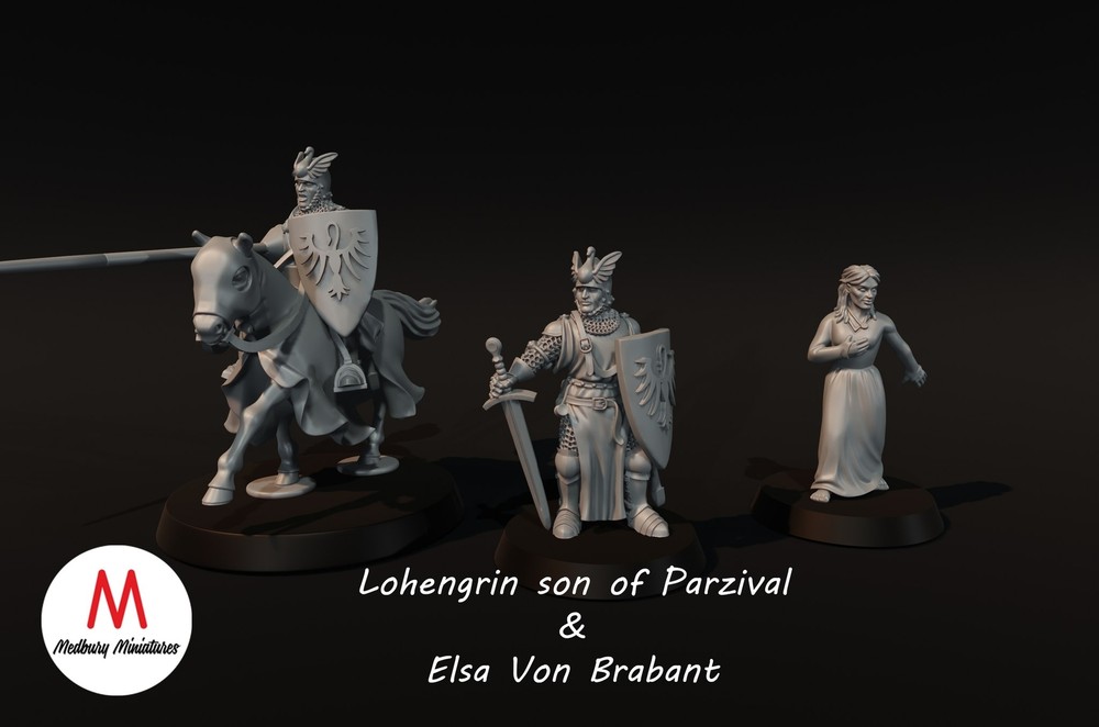 Medieval - Lohengrin and Elsa