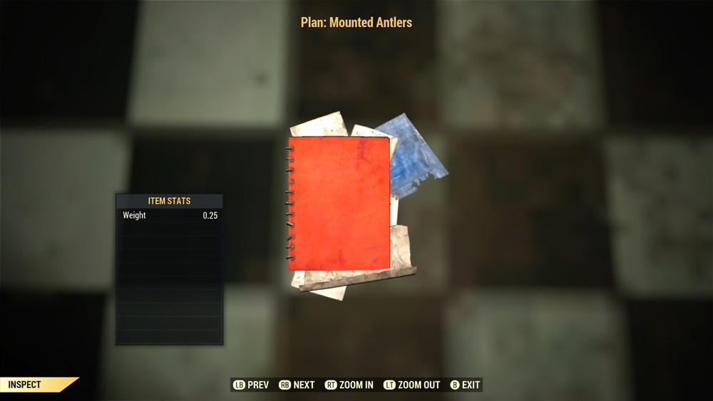 (Xbox) Mounted Antlers Plan