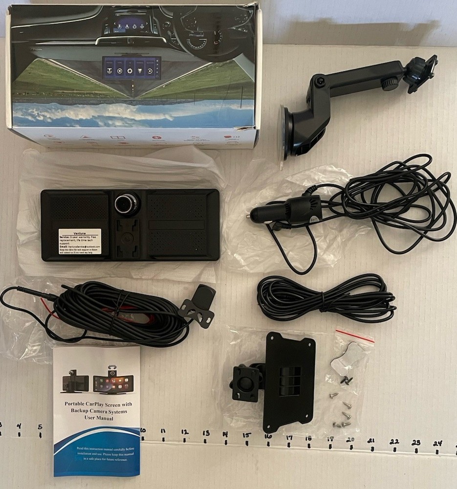 Wireless Car Play with 4K Dash Cam