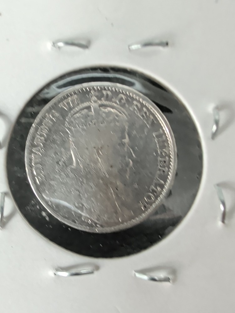 1908 Newfoundland Silver 5 Cent. EE82