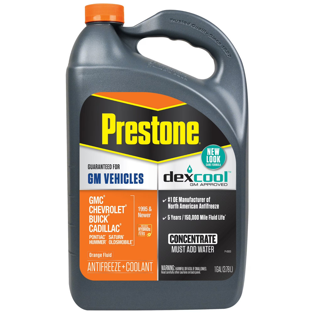 Prestone Dex-Cool Anitfreeze/Coolant Concentrate, 3 pack
