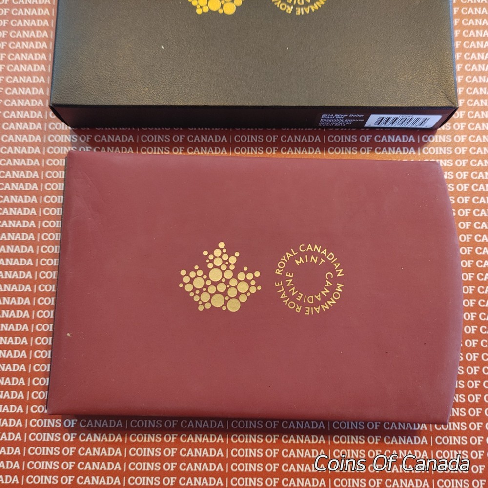 2014 Canada Special Edition Silver Dollar Proof Set -Damaged Case #coinsofcanada