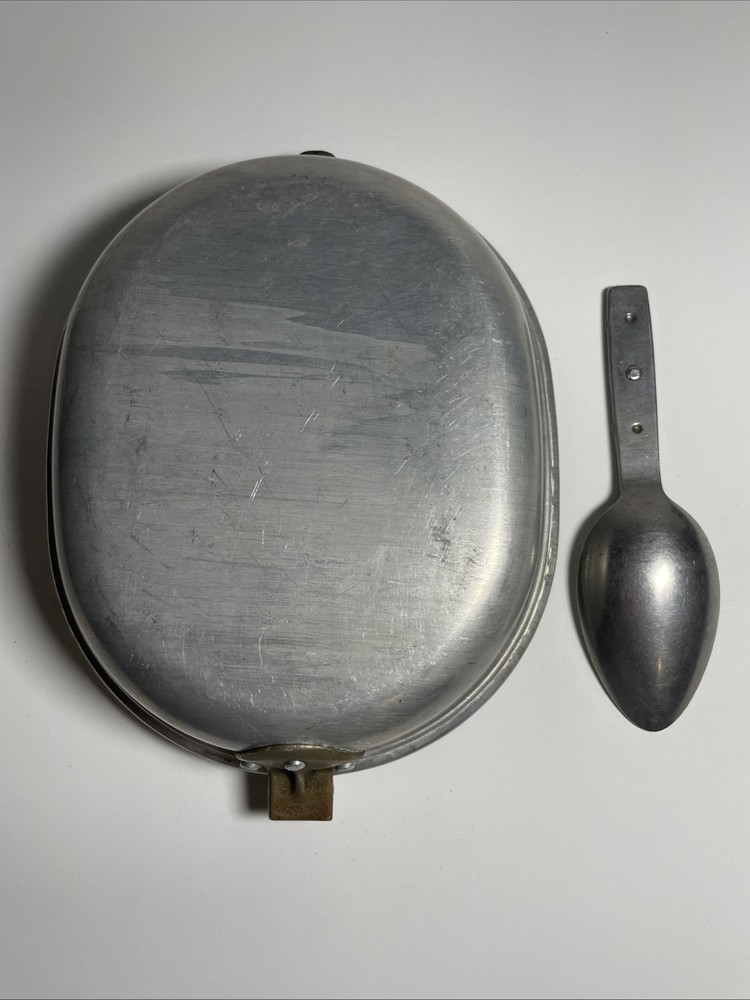Original 1918 WW1 US ARMY Full Mess Kit Fork/Spoon Dated Excellent Condition