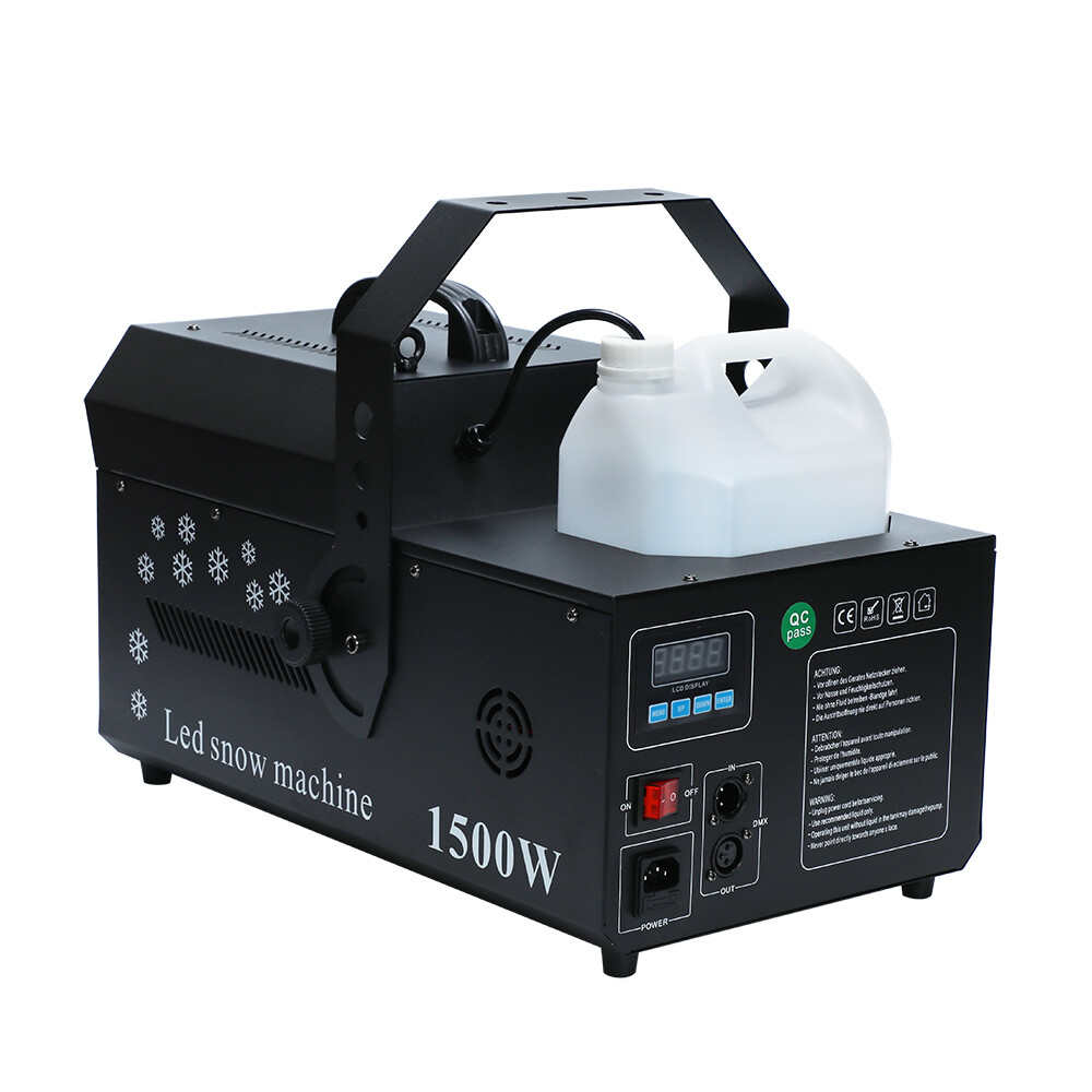 Snow Making Machine Snowflake Machine Stage Flake Effect Snow Maker+Remote 1500W