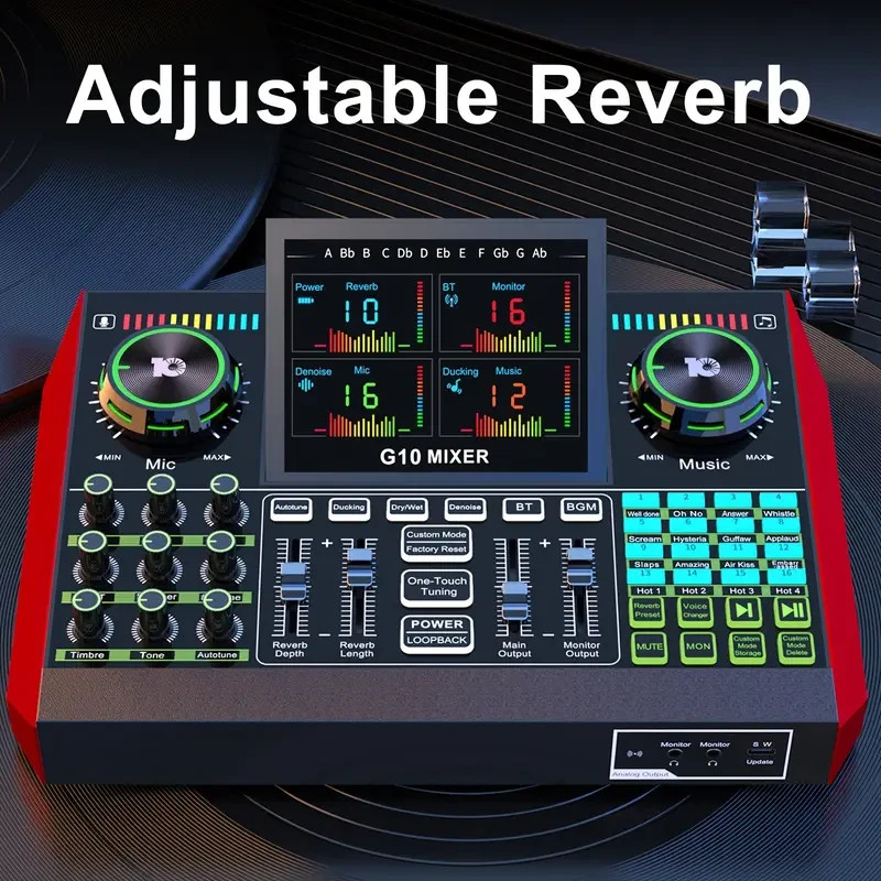 Audio Mixer - Multi-Function DJ Controller & Karaoke System for podcast