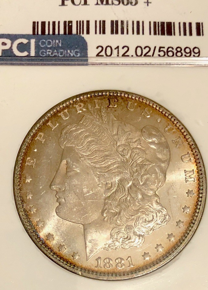 1881 O Morgan Dollar BU