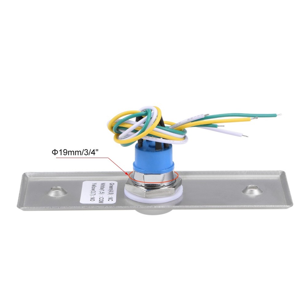 Key Switch On/Off Exit Door Lock Release DPST for Access Control with 2 Keys