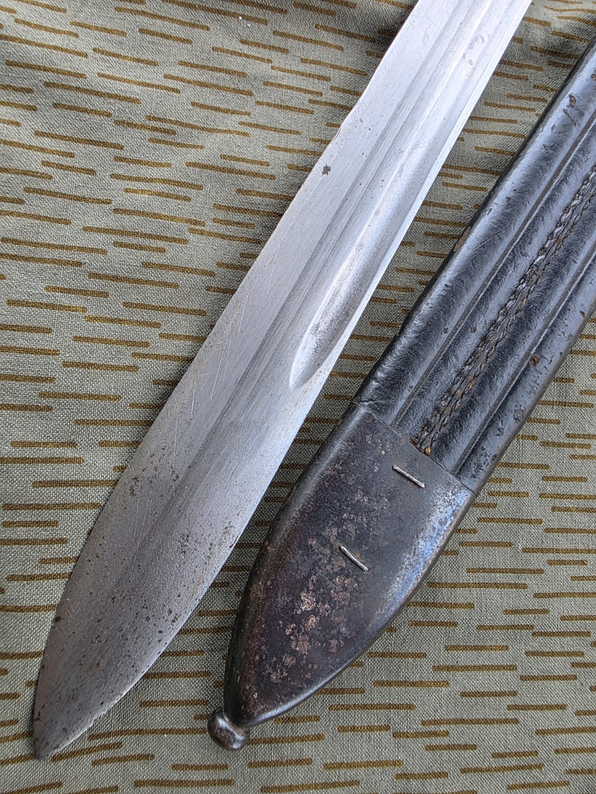 BRAZILIAN Model 1908 ARTILLERY SHORT SWORD & SCABBARD Brazil