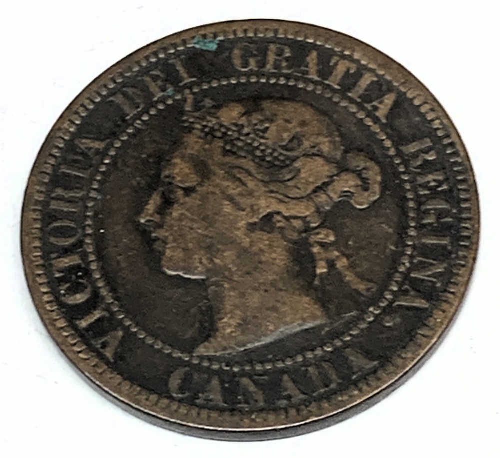 # C5537 CANADA COIN, LARGE CENT 1882-H