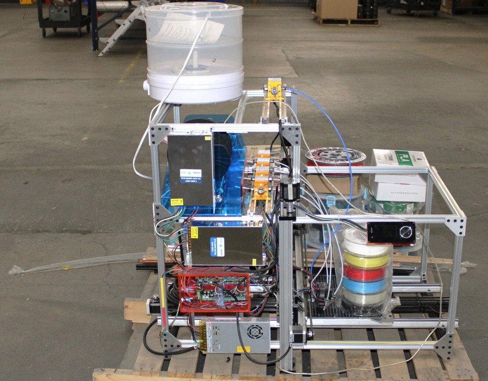 3D Printer Machine with Multiple Spools - See images - Needs New Heatbed