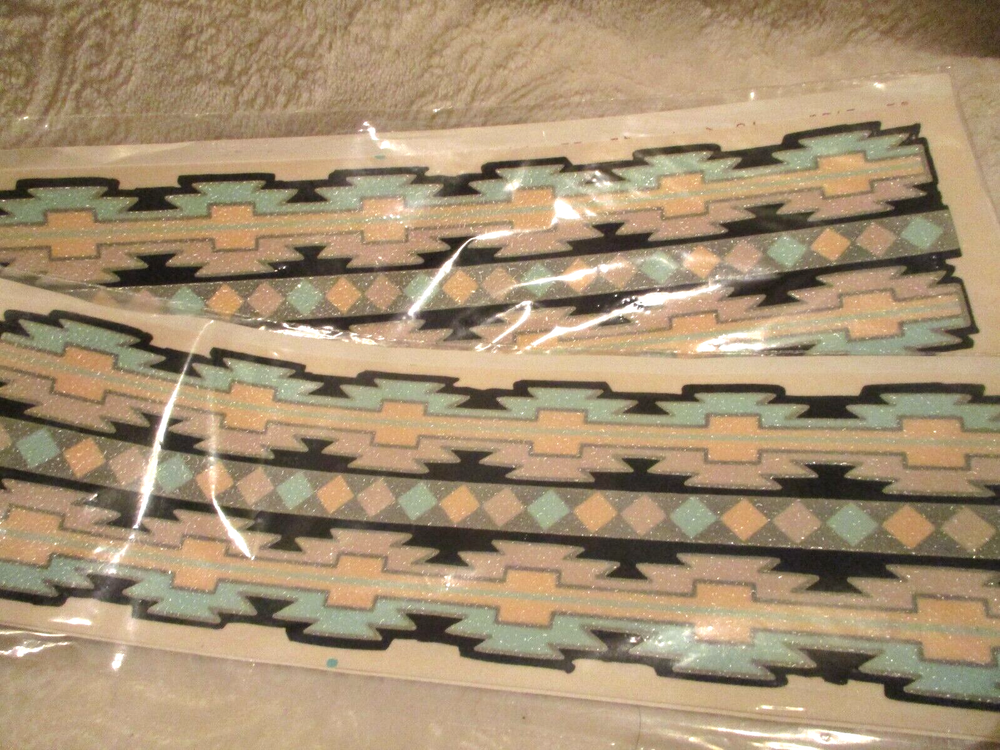 Crafting~Iron Ons~Southwest Pattern~2 Sealed Packages