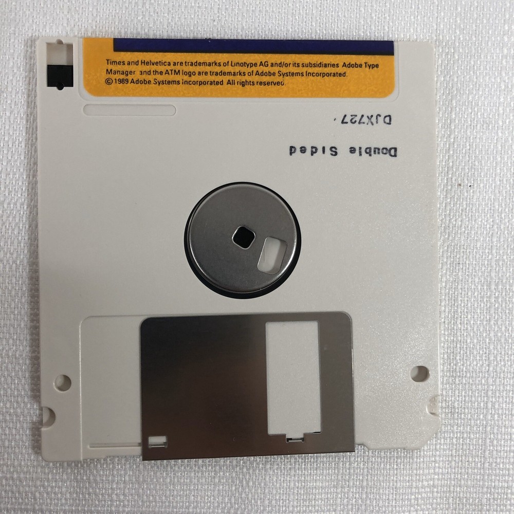 Adobe Type Manager for MAC Floppy Disc & User Guide