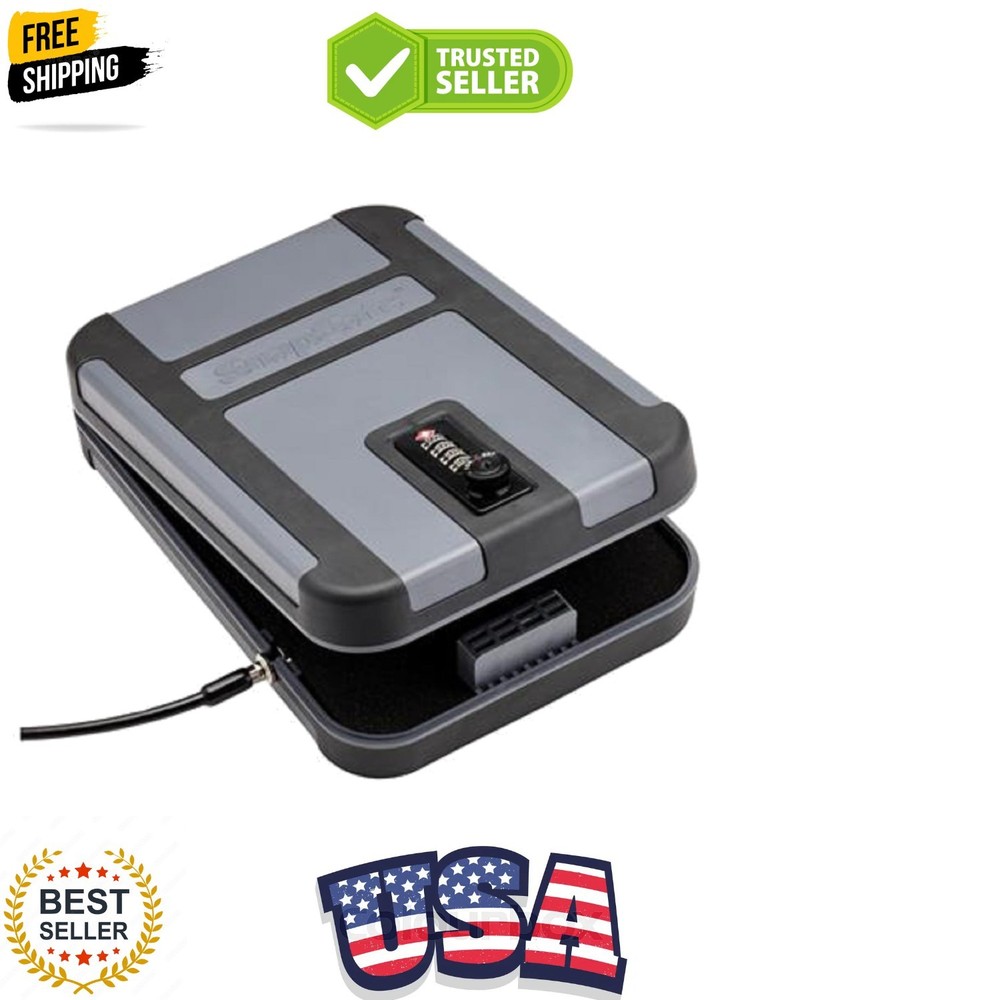Treklite Gun Safe Lock Box with TSA Combination Lock