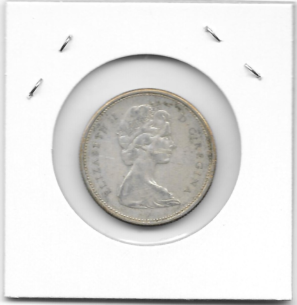 1966 CANADIAN 25 CENT QUARTER NICE (SILVER)
