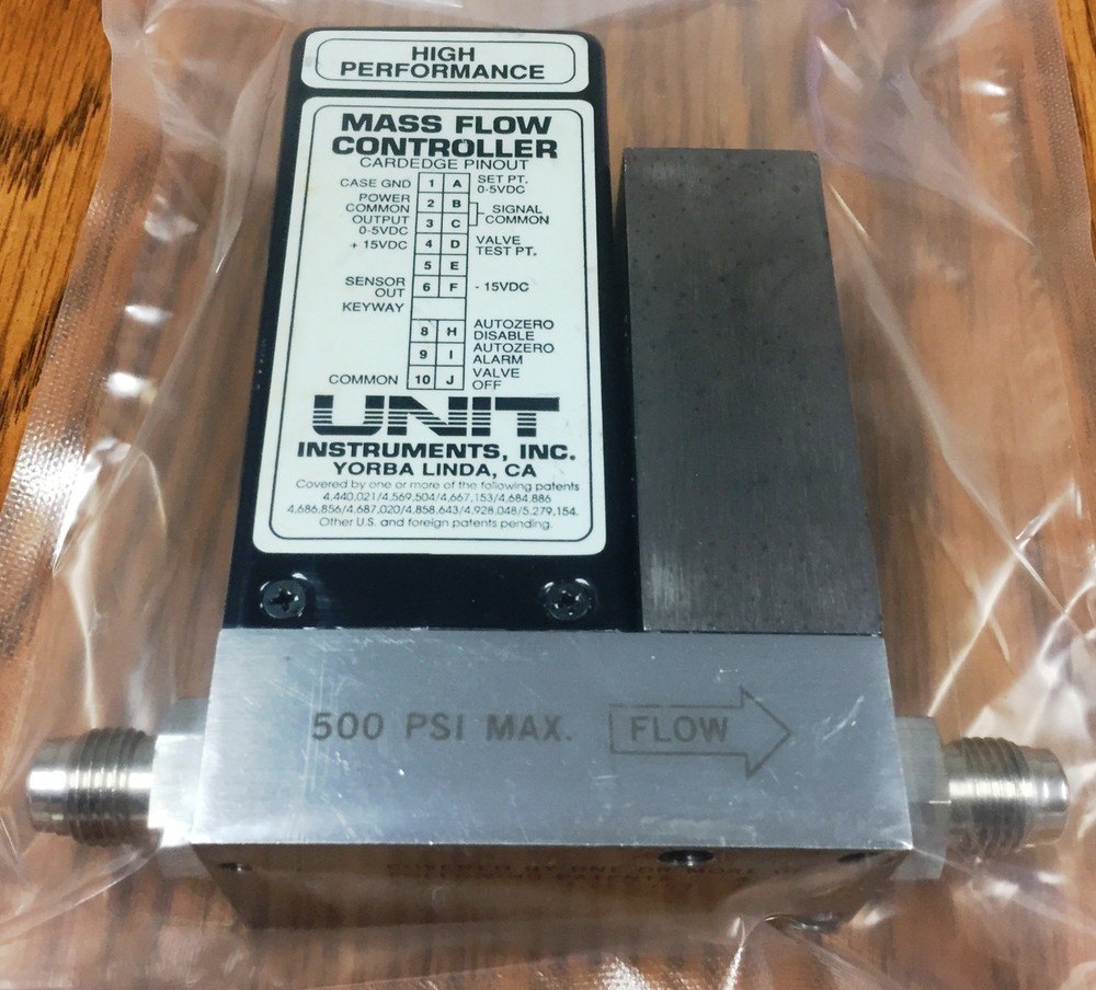 UNIT UFC-1200A, 50 SCCM, BCL3, Mass Flow Controller Used
