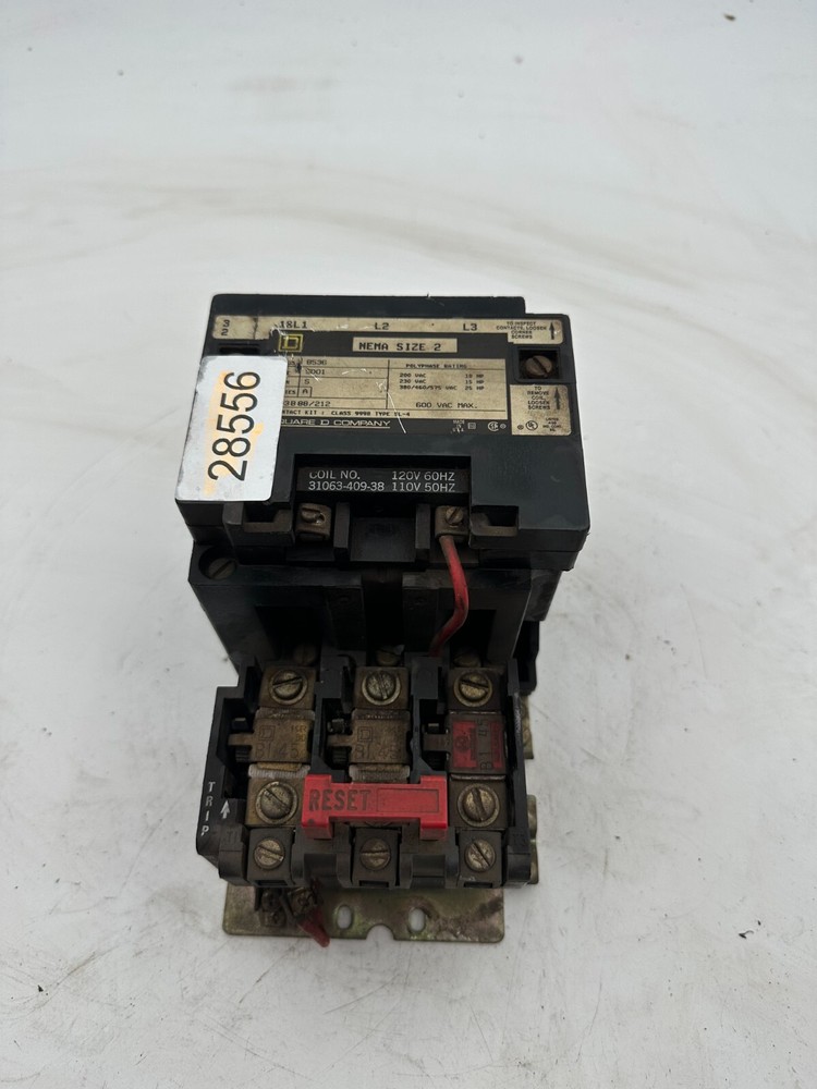 Square D 8536 SD01 Motor Starter Series A