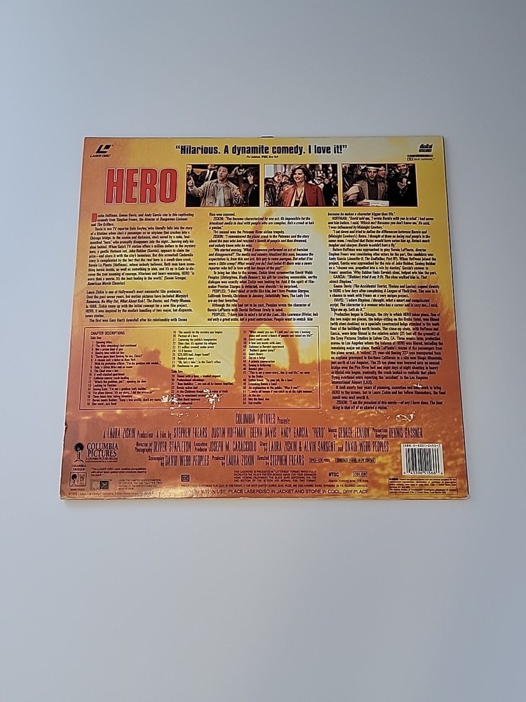 Hero (Laserdisc, 1993)