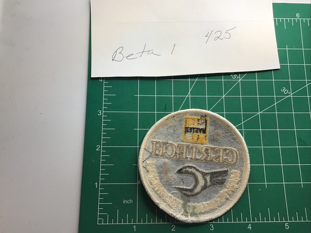 HYSTER Patch - vintage - Certech Maintenance Technician