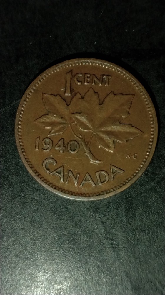 1940 Canada Penny 1¢