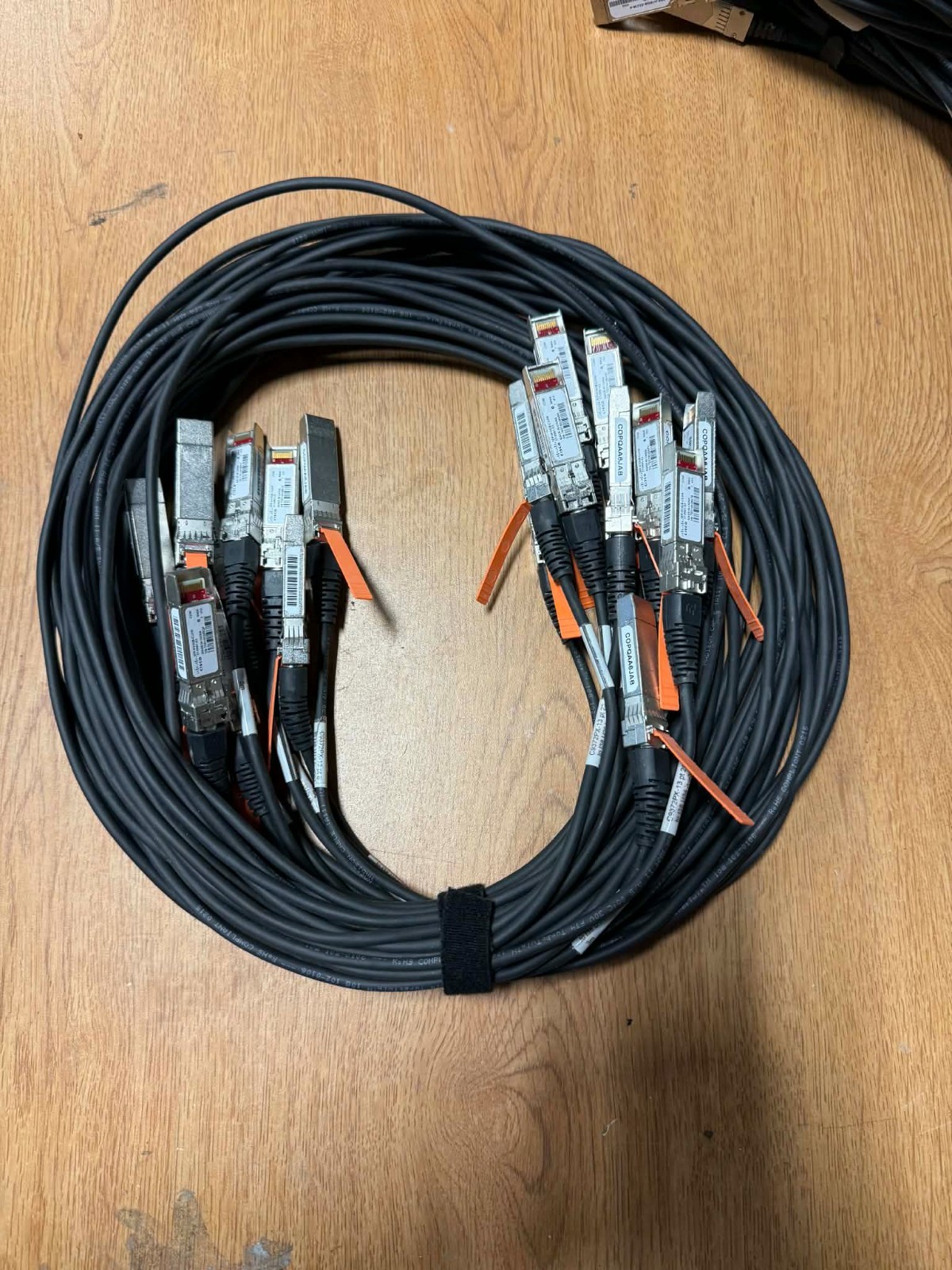 Lot of 10  Genuine Cisco 37-0960-03/37-0961-03 10GB SFP+ Cable SFP-H10GB- CU3M