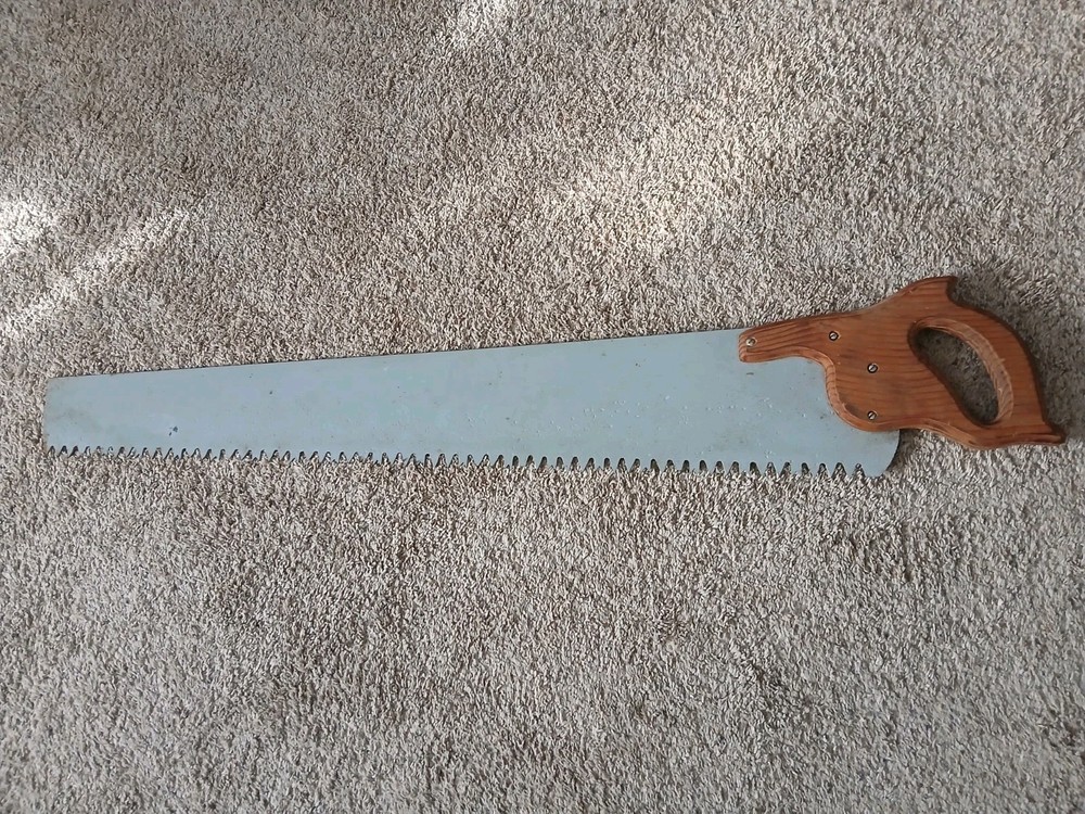 38" Large Antique Hand Saw