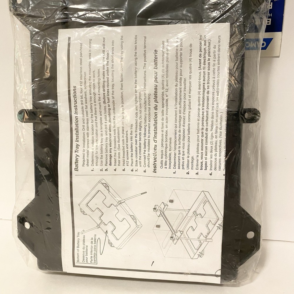 Camco Standard Battery Hold-Down Tray
