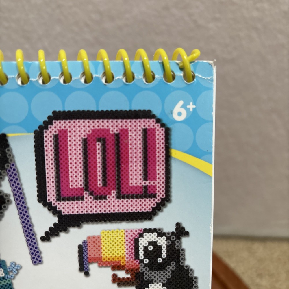 Perler Bead Patterns 110 Ideas Spiral Bound Pad 28 Patterns Ages 6+