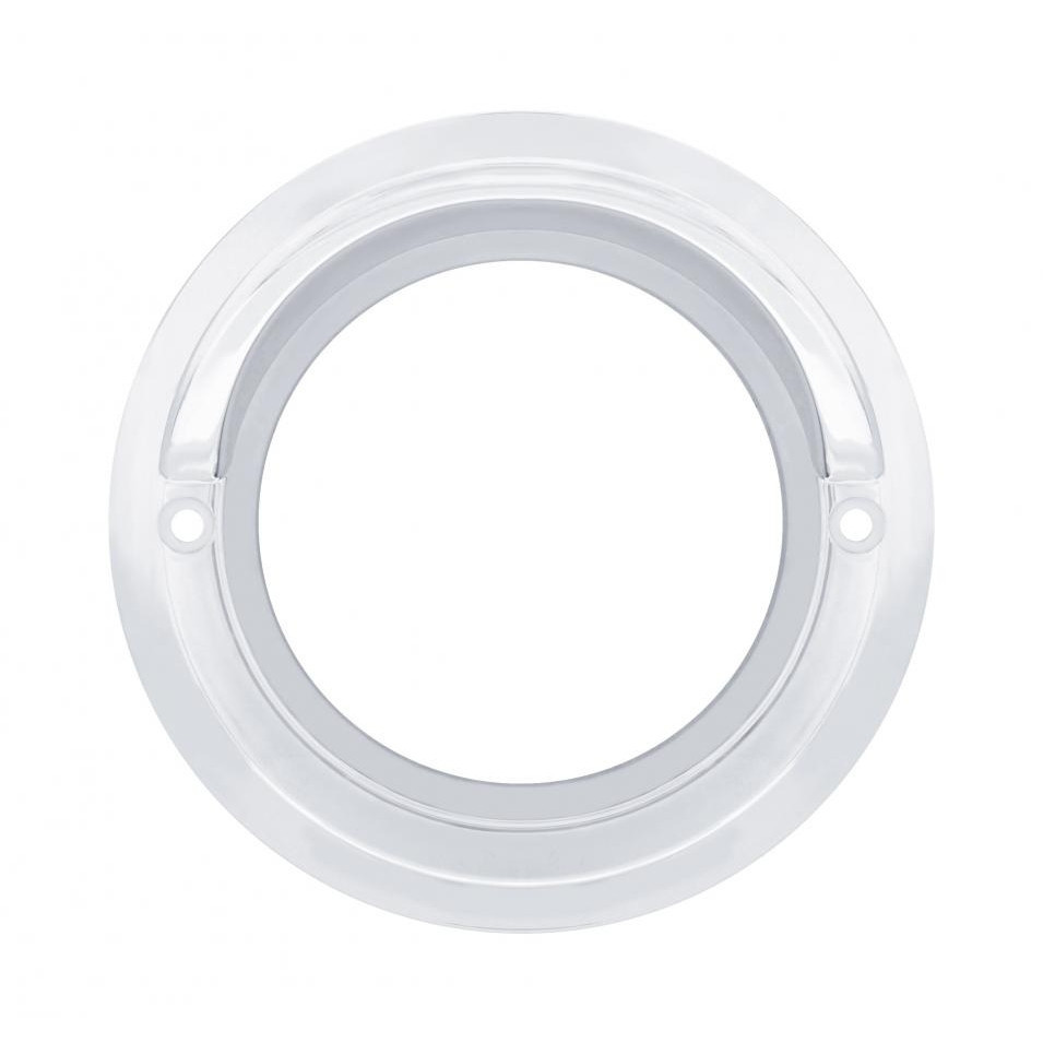 2" Light Bezel with Visor for Grommet Mounted Lights