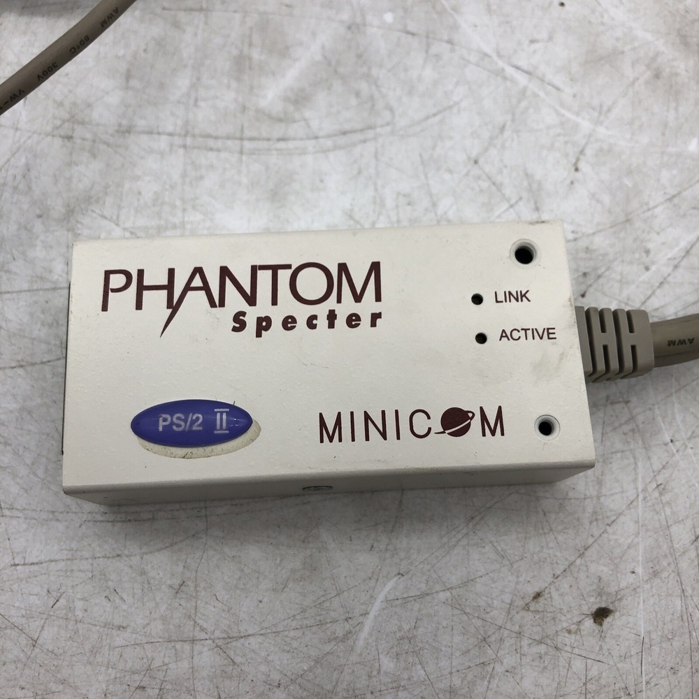 Phantom Specter PS2II Minic Com KVM Server Managment rev1.5 UNTESTED READ