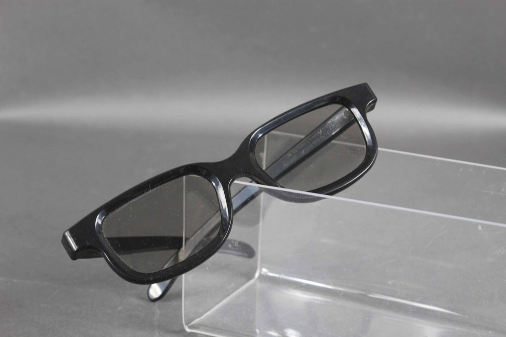 Real D 3D SK1 01 1 Black Plastic 3D Glasses