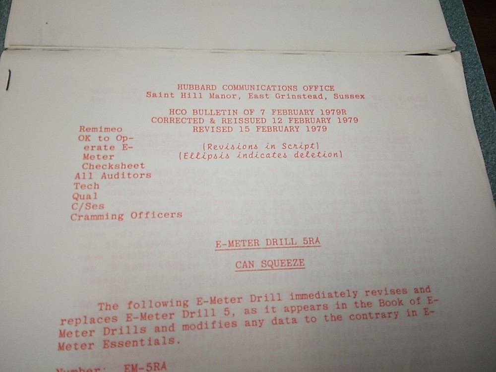 L. Ron Hubbard Communications Office 1965 & 1978