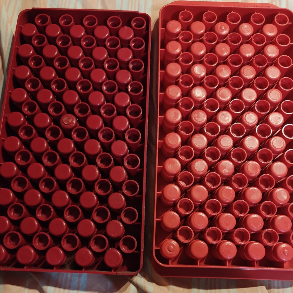 2 MTM universal plastic loading block, reloading cartridge trays